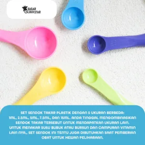 ADEWAP GLIDER Sendok Takar Set 5 In 1
