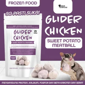 ADEWAP GLIDER Frozen Food Sweet Potato  Meatball Glider Chicken For Sugar Glider