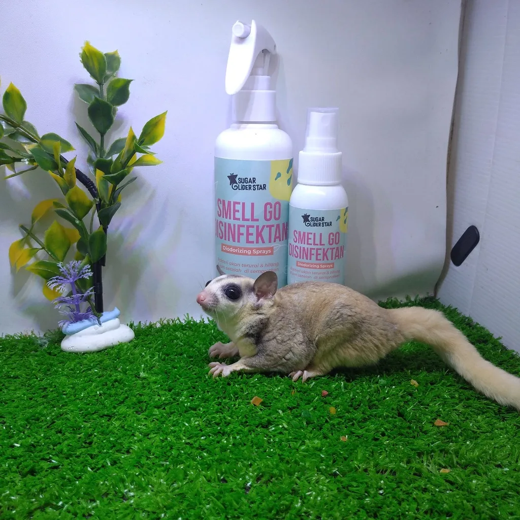 SUGAR GLIDER STAR Smell Go Desinfectant Penghilang Bau Kandang & Pesing Sugar Glider
