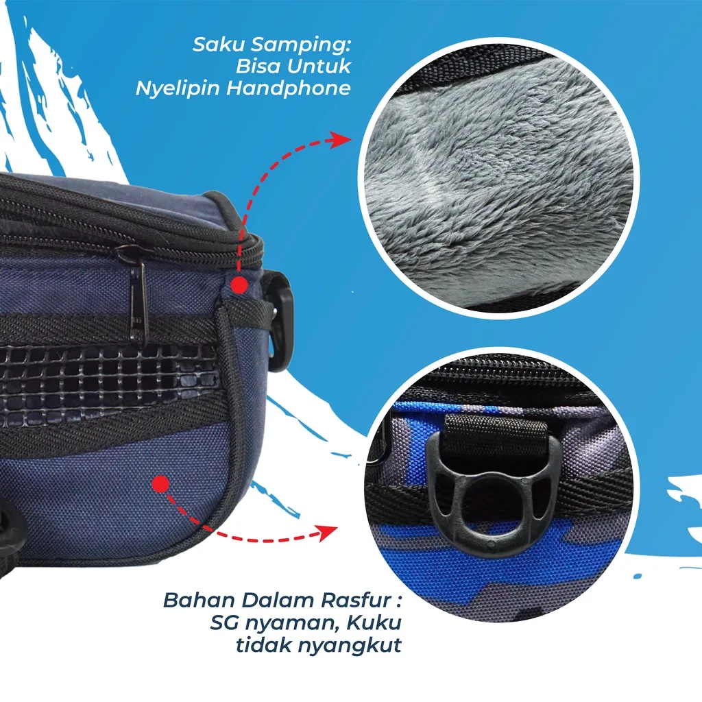SUGAR GLIDER STAR Travel Pouch Kotak EASY Tas Sugar Glider