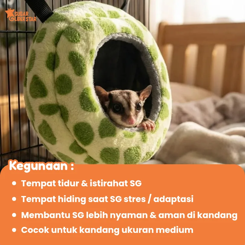 Kantong Tidur Model Donat / Donuts Sleeping Pouch Sugar Glider SG