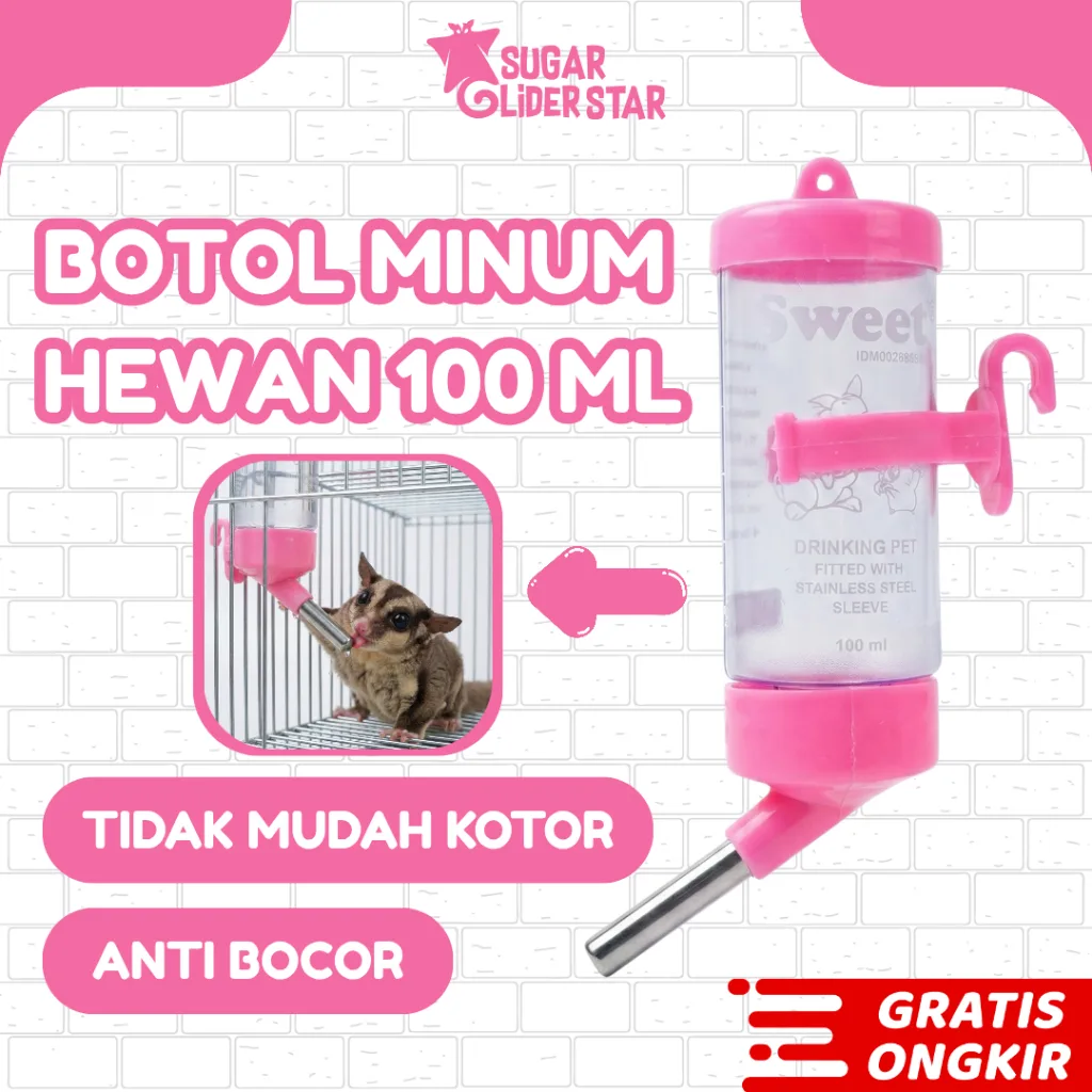 ADEWAP GLIDER Botol Minum Sugar Glider 100ML