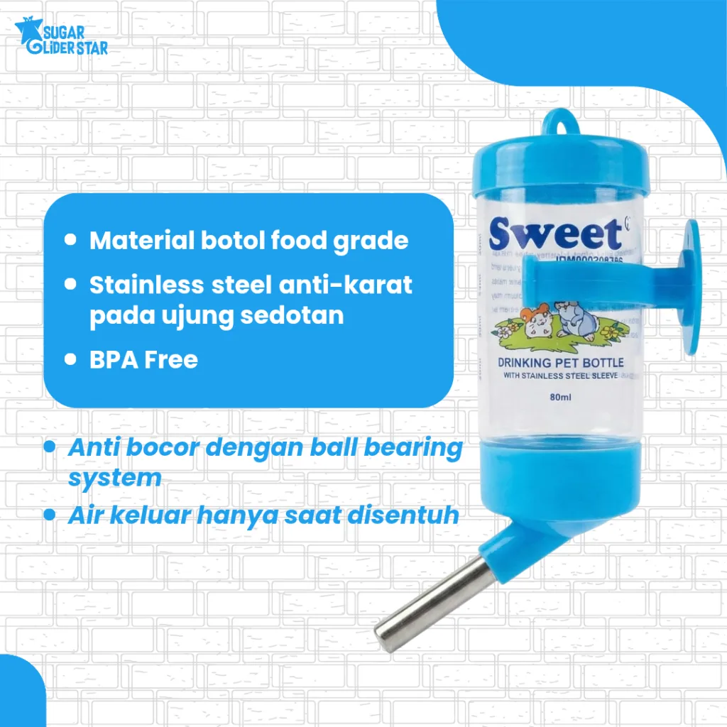 ADEWAP GLIDER Botol Minum Sugar Glider 80 Ml