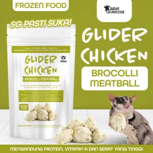 ADEWAP GLIDER Frozen Food Brocolli Meatball Glider Chicken For Sugar Glider