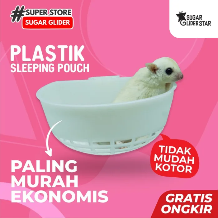 ADEWAP GLIDER Sleeping Pouch Batok Kelapa Tampat Tidur Sugar Glider