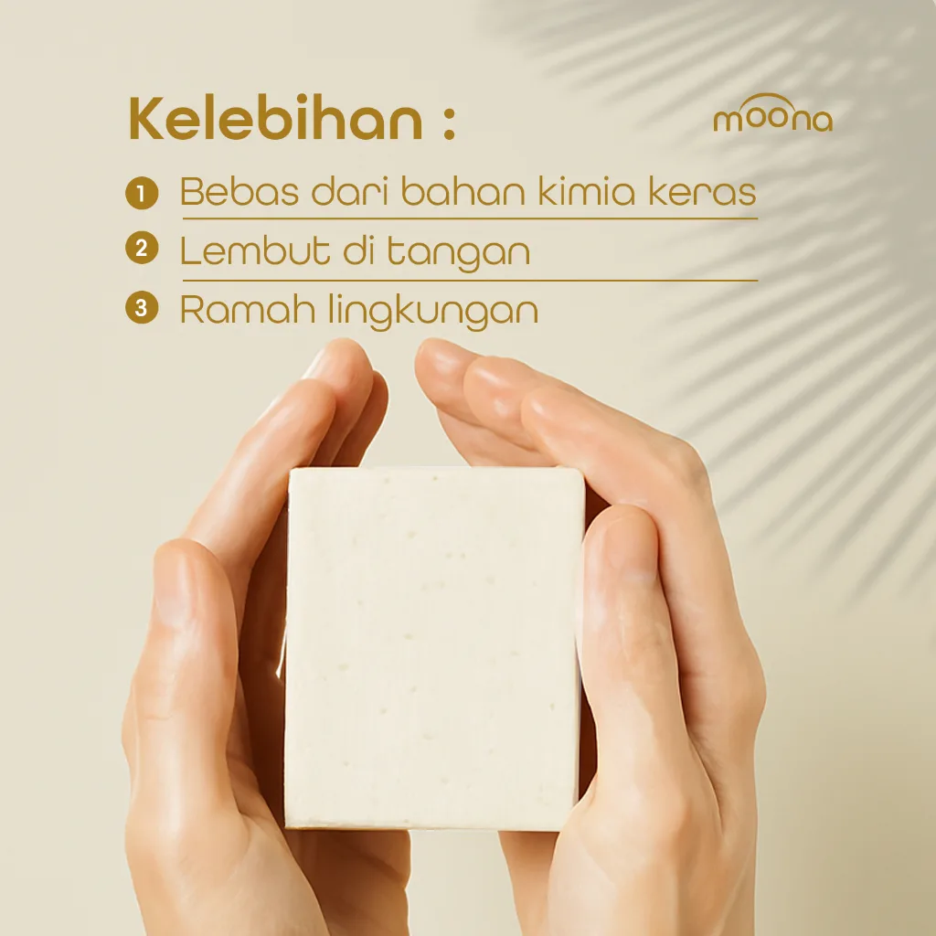 Moona Sabun Sereh Alami Sabun Cuci Mandi Pembersih Serbaguna