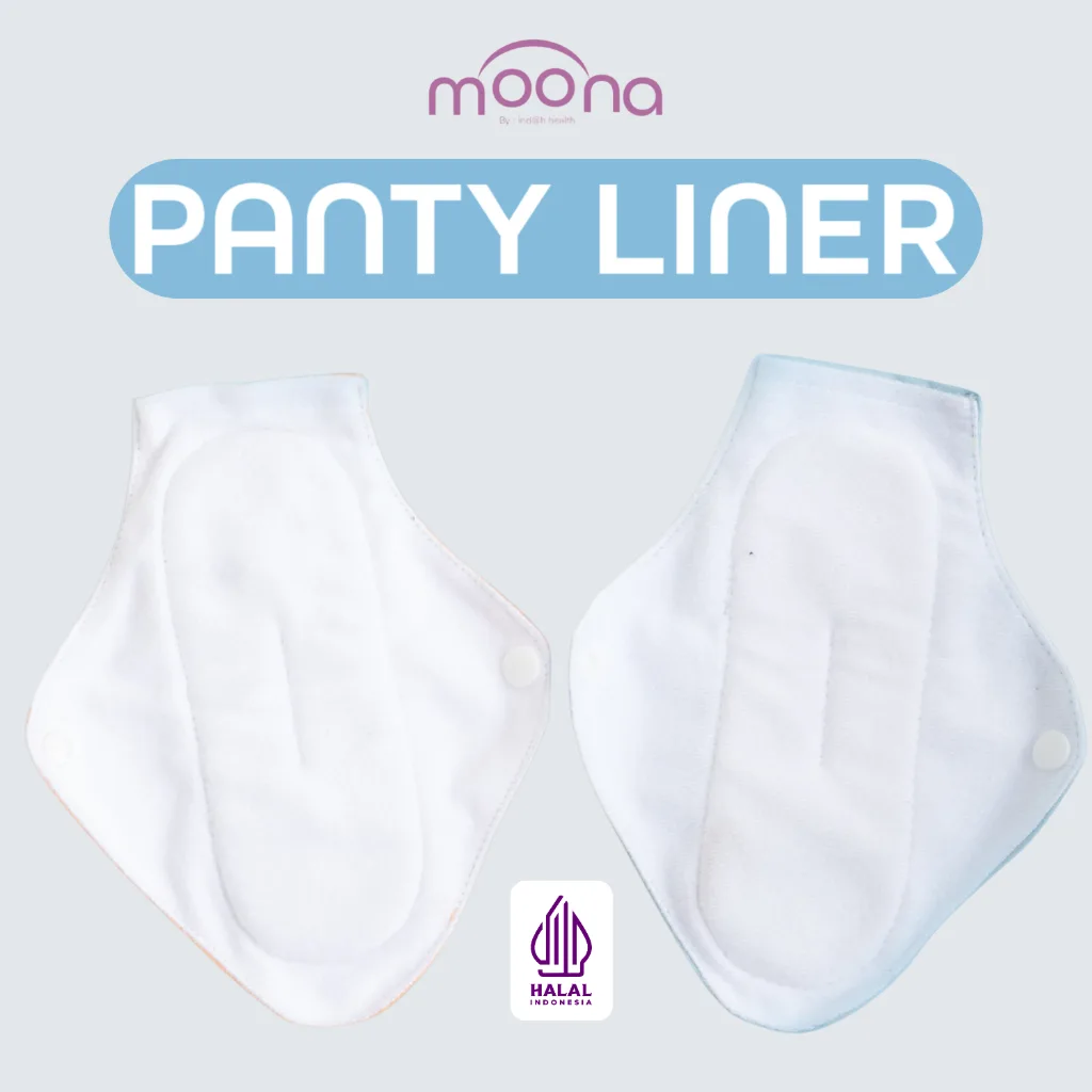 Moona Pantyliner Pembalut Kain Cuci Ulang Wanita Menstrual Pad
