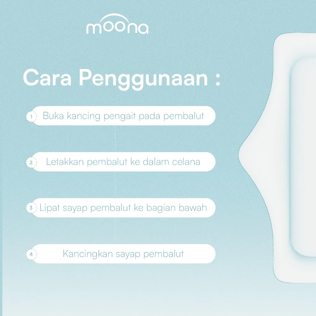 Moona Pembalut Kain Menstual Pad Cuci Ulang - Mix