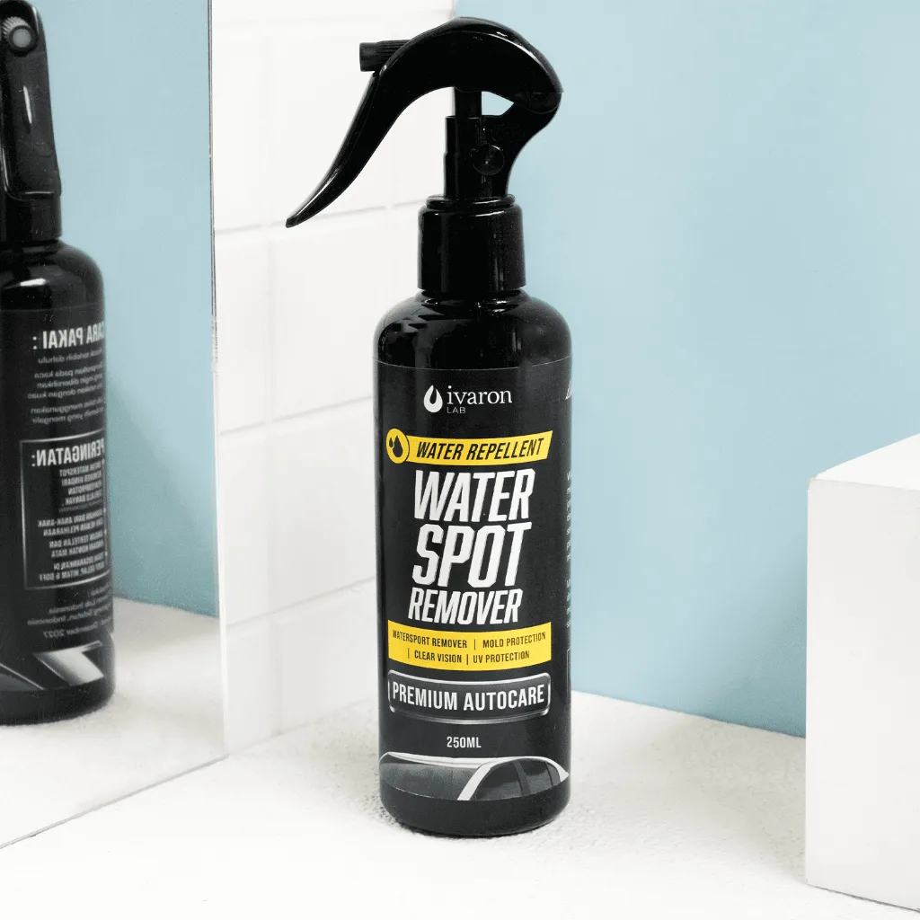 IVARON Pembersih Jamur Kaca Mobil 250ml - Water Spot Remover