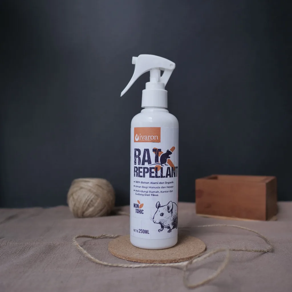 IVARON Rat Repellent Spray Cairan Pengusir Tikus 250ml Racun Tikus Pembasmi Hama