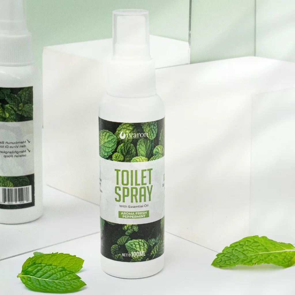 IVARON Pembersih dudukan Toilet Seat Spray Sanitizer Desinfektan Pengharum Kamar Mandi Aroma Terapi