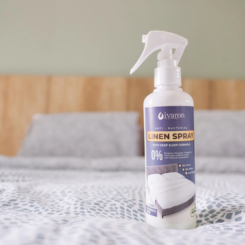 IVARON Bed Linen Spray Parfum Kasur Dan Bantal Anti Bacterial Tidur Pulas Deep Sleep Aromatherapy
