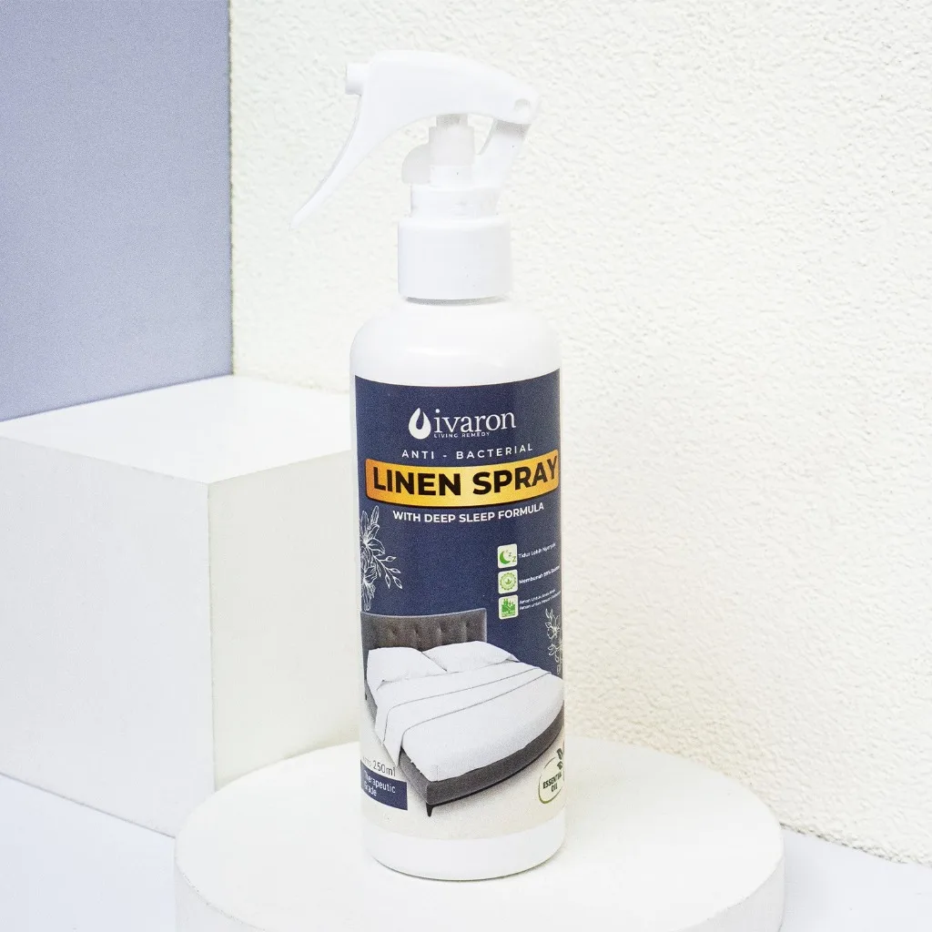 IVARON Bed Linen Spray Parfum Kasur Dan Bantal Anti Bacterial Tidur Pulas Deep Sleep Aromatherapy