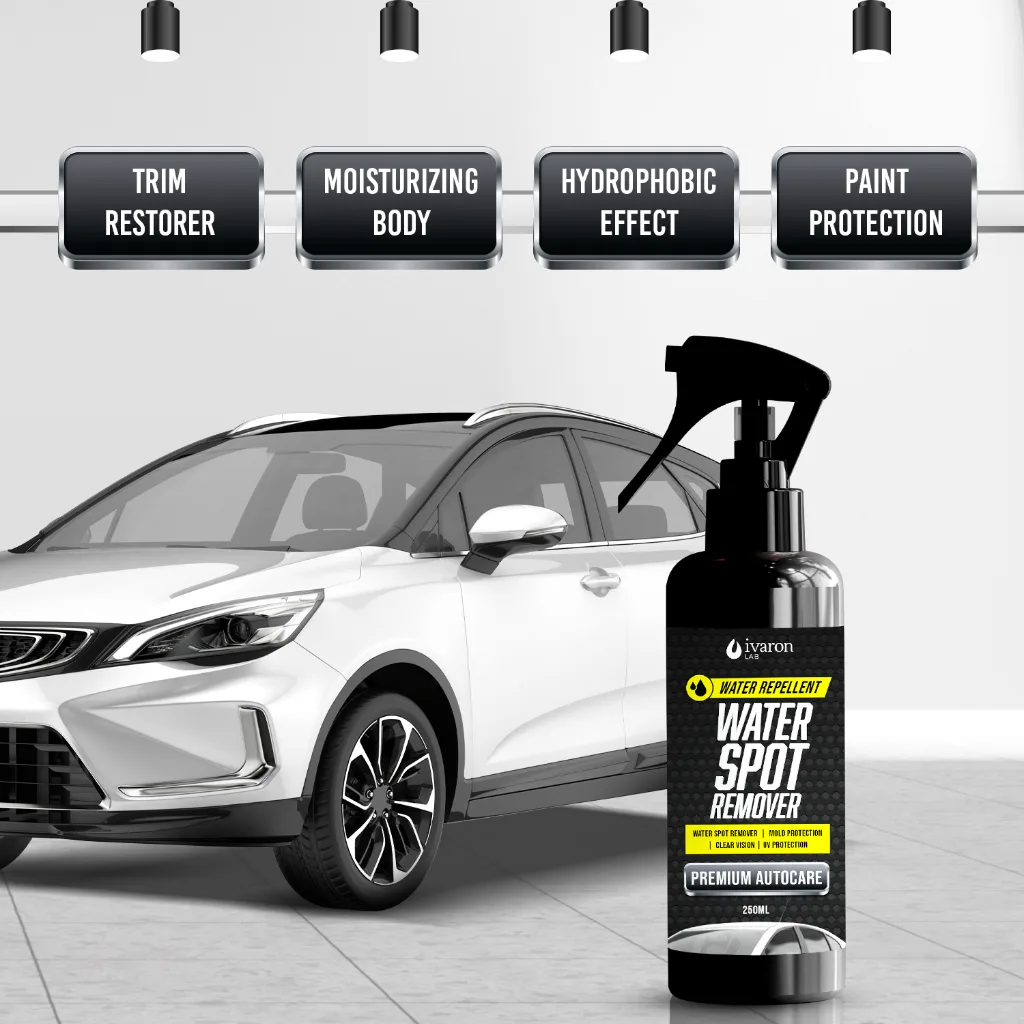 IVARON Pembersih Jamur Kaca Mobil 250ml - Water Spot Remover