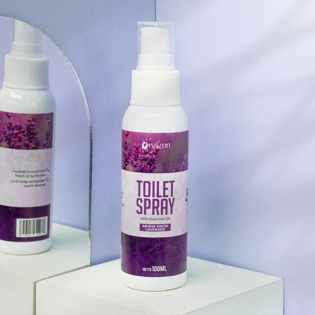 IVARON Pembersih dudukan Toilet Seat Spray Sanitizer Desinfektan Pengharum Kamar Mandi Aroma Terapi