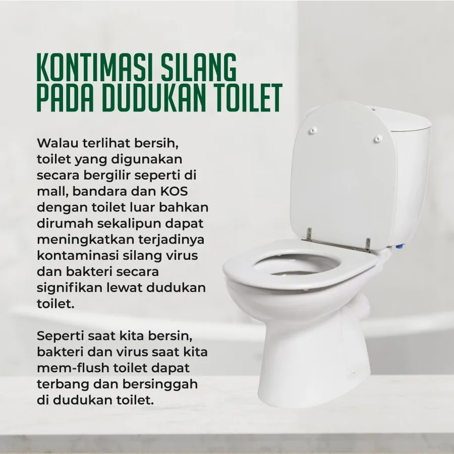 IVARON Toilet Seat Sanitizer 1L Desinfektan & Pengharum Kamar Mandi Aromatheraphy Penghilang Bau