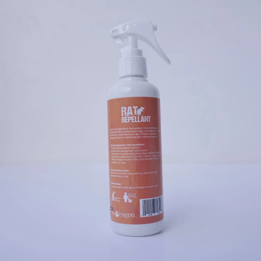 IVARON Rat Repellent Spray Cairan Pengusir Tikus 250ml Racun Tikus Pembasmi Hama