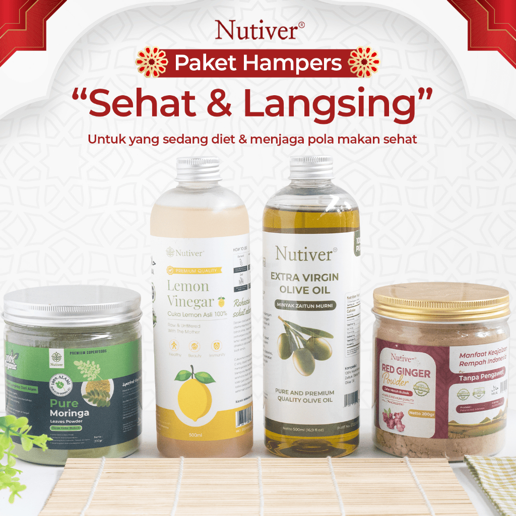 NUTIVER | PAKET HAMPERS | HAMPERS LEBARAN | PAKET LEBARAN | GIFT IDUL FITRI | HAMPERS SEHAT ALAMI | HAMPERS SEHAT & LANGSING