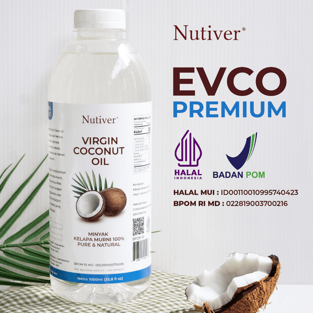 NUTIVER Paket Hampers VCO / Set Virgin Coconut Oil Gift / Hadiah