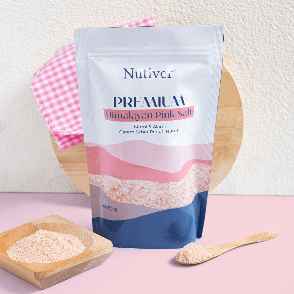 NUTIVER Garam Himalaya Original Himalayan Salt Premium 250gr Alami Tanpa MSG