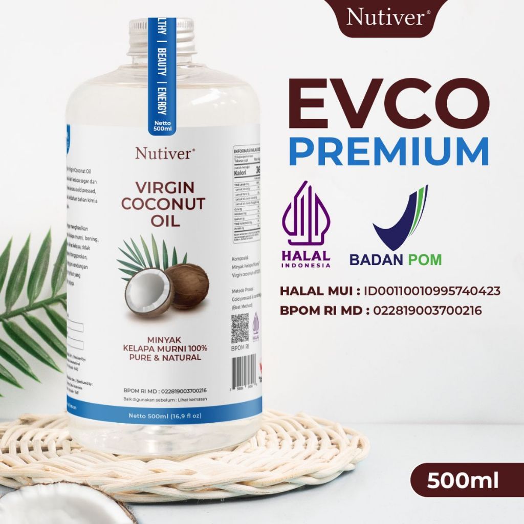 NUTIVER Paket Hampers VCO / Set Virgin Coconut Oil Gift / Hadiah