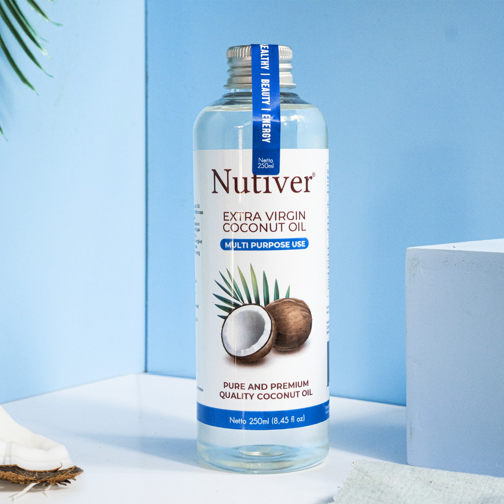 NUTIVER VCO Minyak Kelapa Murni Virgin Coconut Oil Cold Pressed 250ml