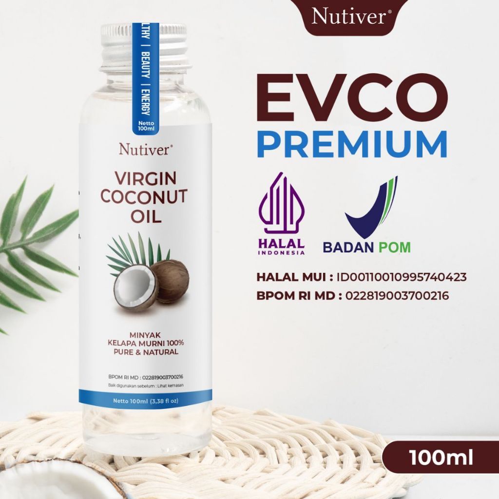 NUTIVER Paket Hampers VCO / Set Virgin Coconut Oil Gift / Hadiah