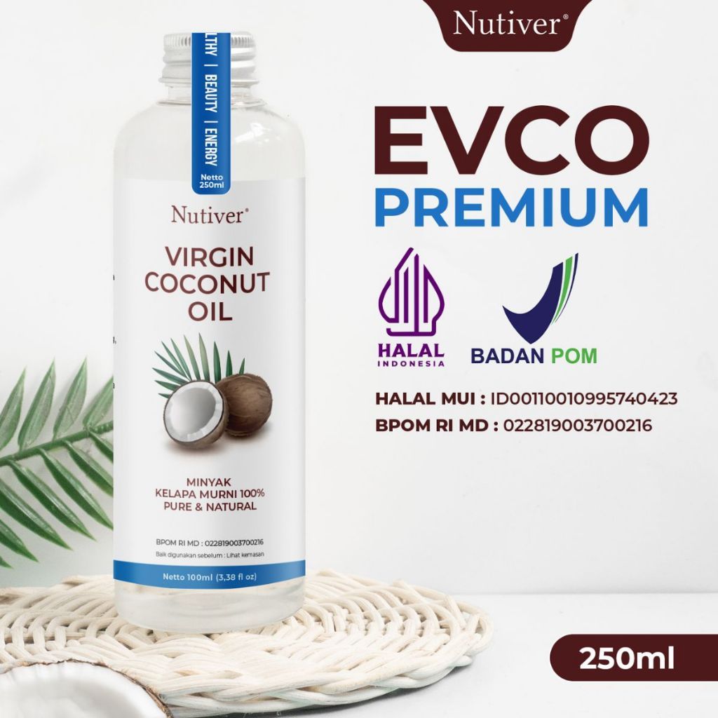 NUTIVER Paket Hampers VCO / Set Virgin Coconut Oil Gift / Hadiah