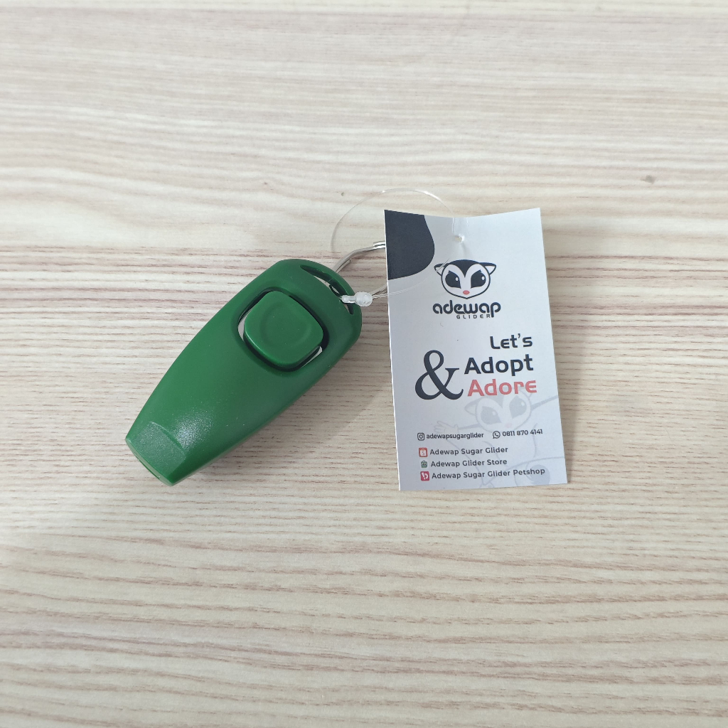 ADEWAP GLIDER Clickers Peluit Ultrasonic Alat Latihan Sugar Glider - 2