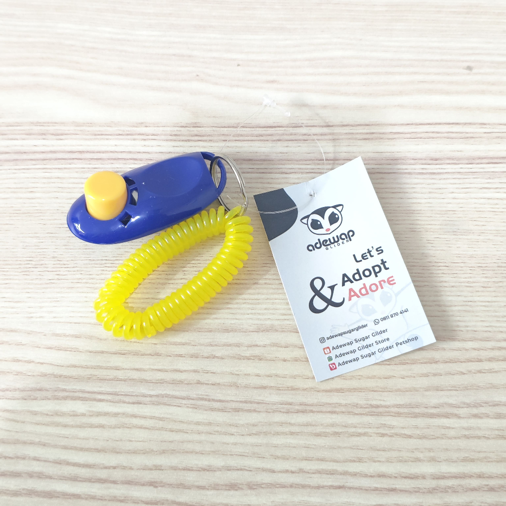 ADEWAP GLIDER Clickers Peluit Ultrasonic Alat Latihan Sugar Glider - 3
