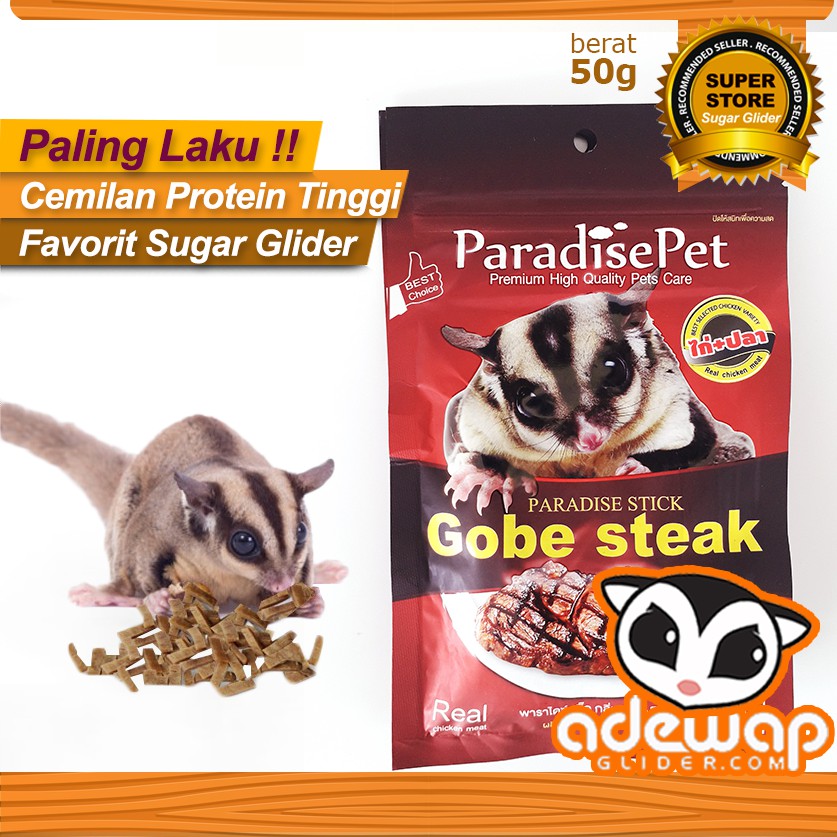 ADEWAP GLIDER Gobe Steak Semilan Daging Sugar Glider - 7