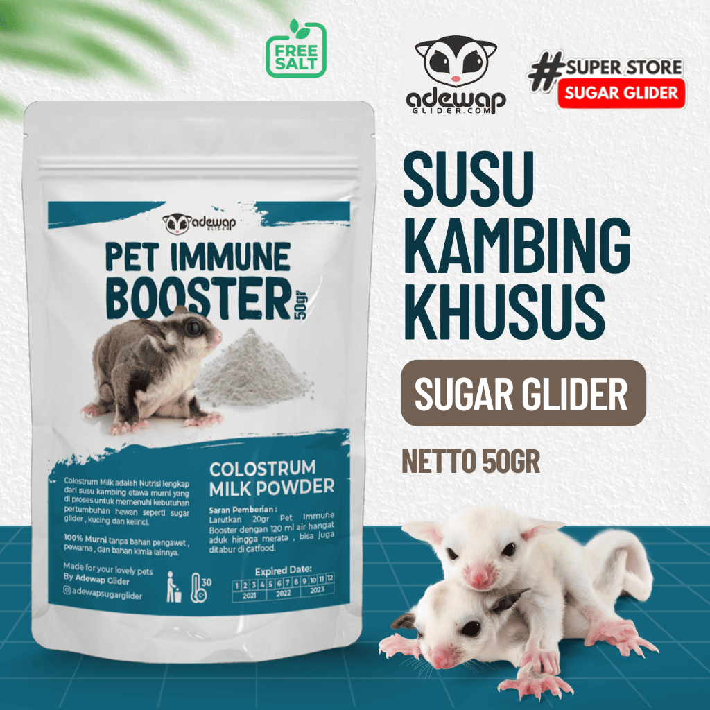 ADEWAP GLIDER Pet Imune Booster Sugar Glider Vitamin Imun Sugar Glider - 6