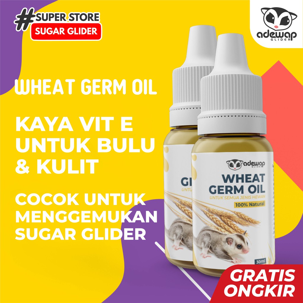 ADEWAP GLIDER Minyak Gandum Wheat Germ Oil Vitamin Sugar Glider