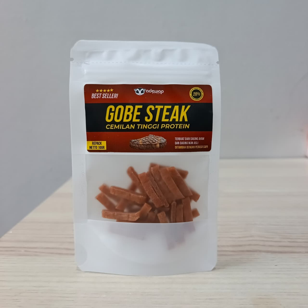 ADEWAP GLIDER Gobe Steak Semilan Daging Sugar Glider Repack 10GR - 4