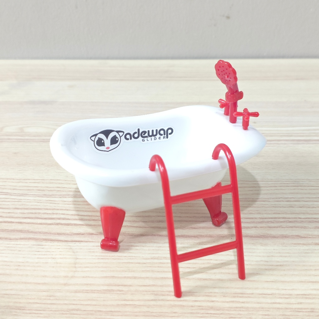 ADEWAP GLIDER Sweet Bathtub Tempat Mandi Hamster Sugar Glider - 2