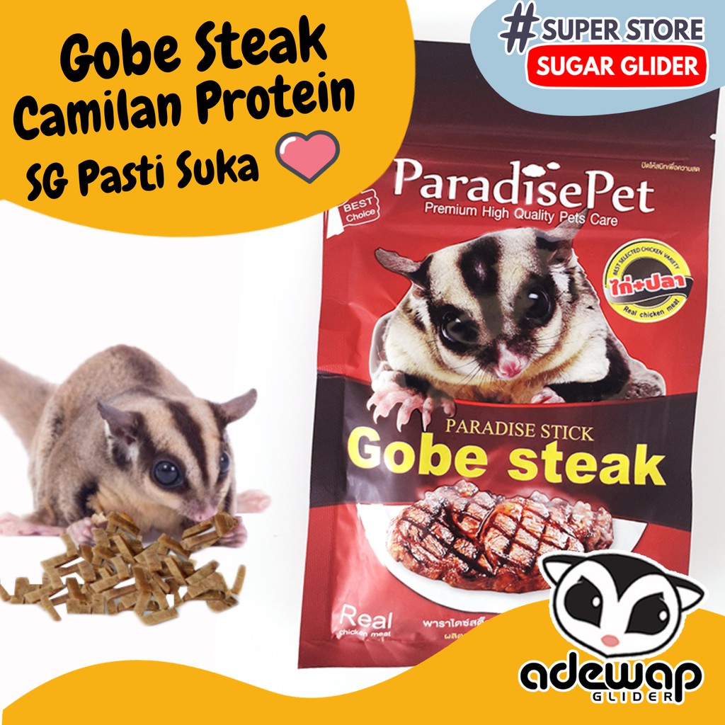 ADEWAP GLIDER Gobe Steak Semilan Daging Sugar Glider - 3