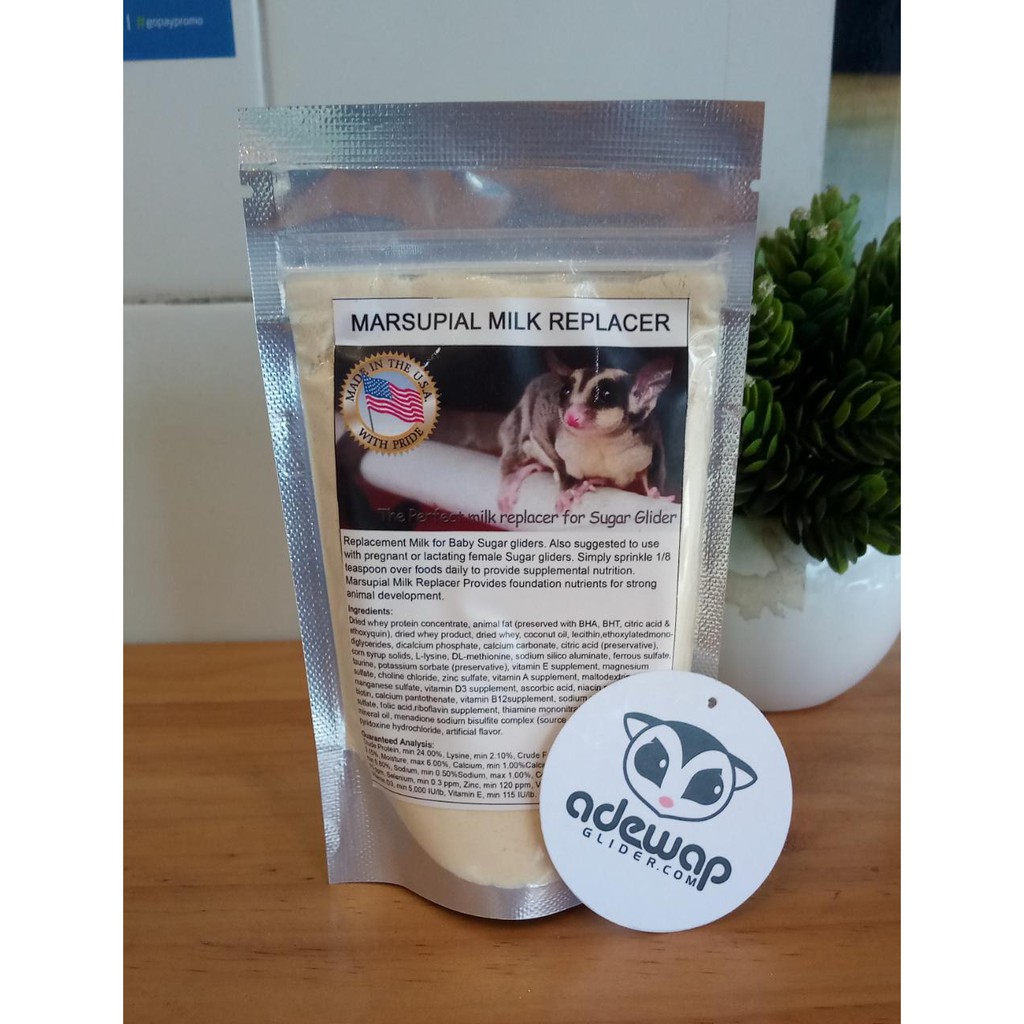 ADEWAP GLIDER Marsupial Milk Replacer Possum Pengganti Susu Sugar Glider - 4
