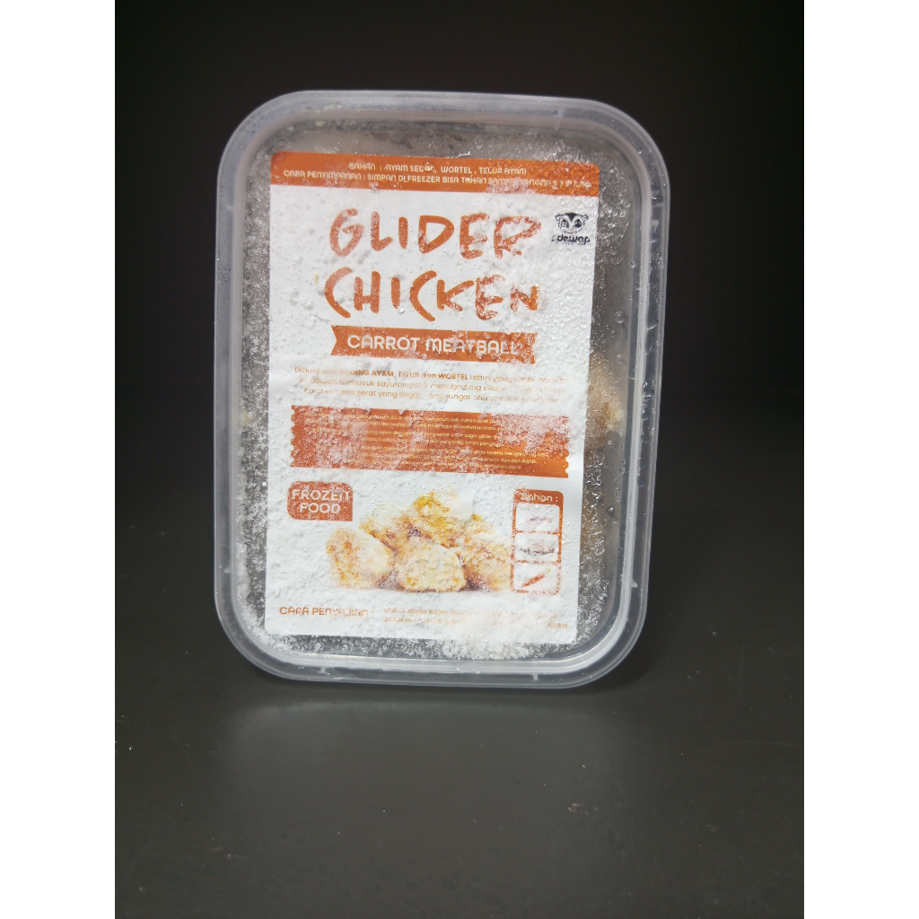 ADEWAP GLIDER Frozen Food Carrot Meatball Glider Chicken For Sugar Glider - 4