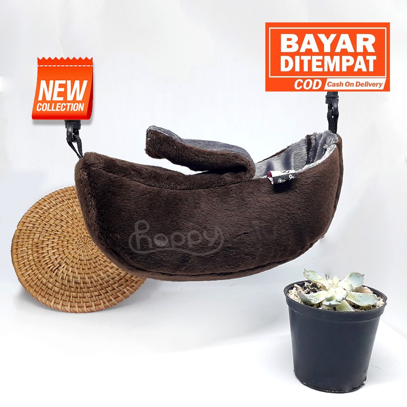 ADEWAP GLIDER Pouch Banana Bentuk Pisang Untuk Sugar Glider Tupai Terbang Kantong Tidur SG - 3