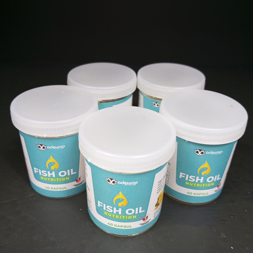 ADEWAP GLIDER Minyak Ikan Omega 3 Sugar Glider Fish Oil 40 Butir – Minyak Ikan  Suplemen Bulu & Kesehatan - 7