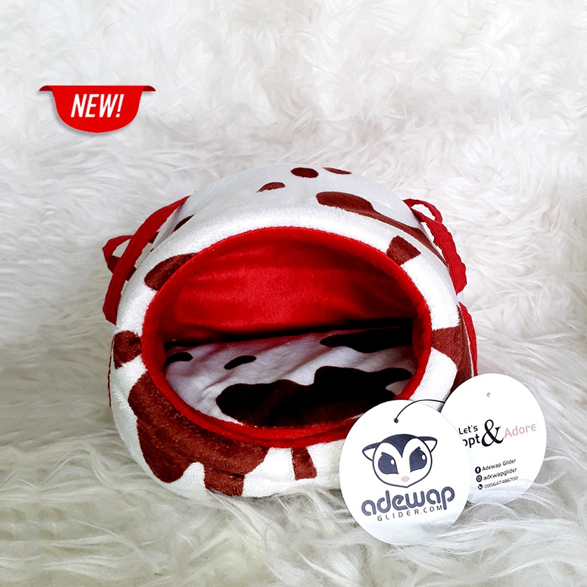 ADEWAP GLIDER Egg Sleeping Pouch Aksesoris Tempat Tidur Sugar Glider - 6