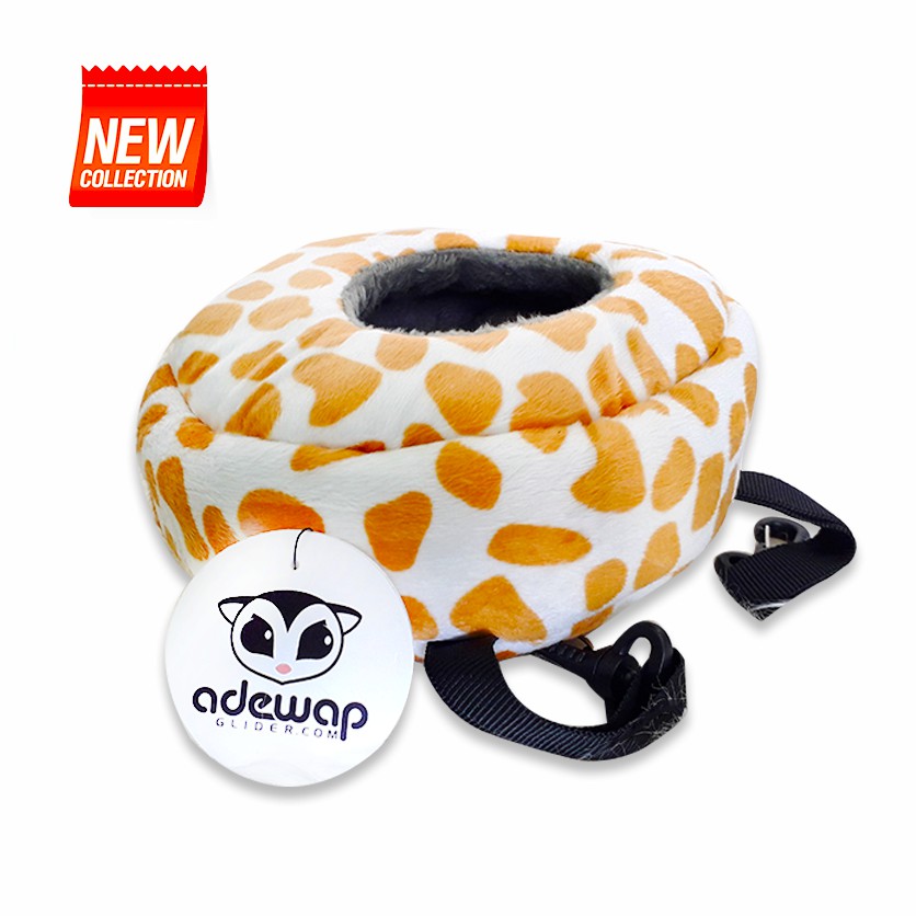 ADEWAP GLIDER Sleeping Pouch Donat Tempat Tidur Sugar Glider Berbulu Lembut - 5