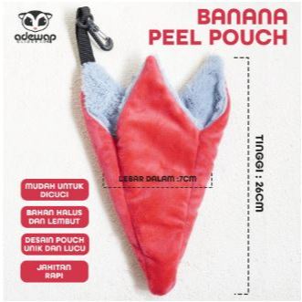 ADEWAP GLIDER Sleeping Pouch Model Banana Peeling : Tempat Tidur Sugar Glider Kulit Pisang - 2