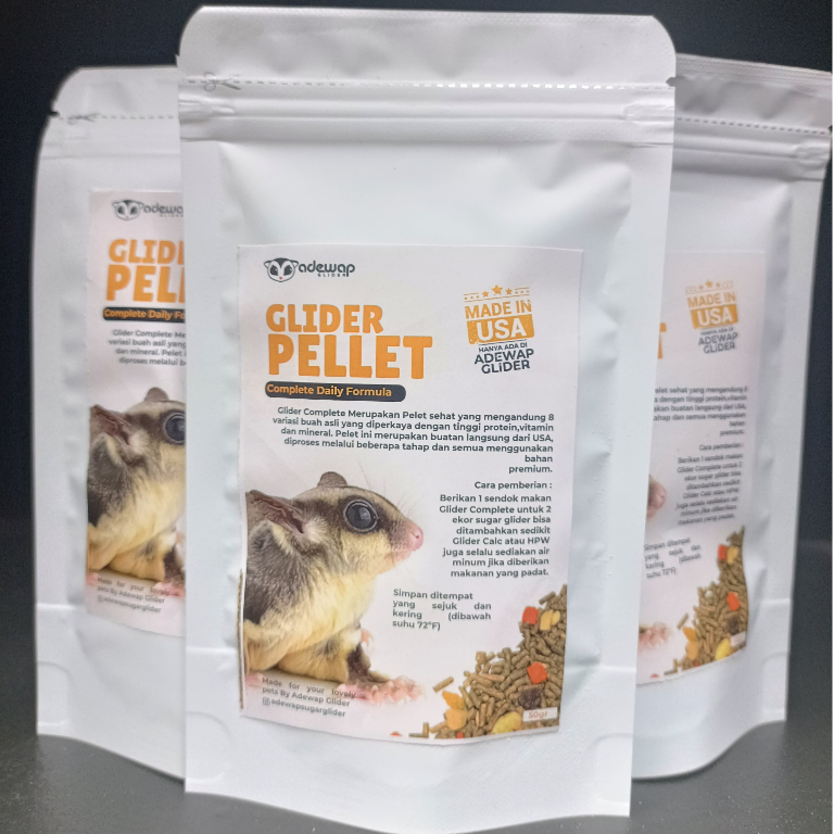 ADEWAP GLIDER Glider Pellet Makanan Sugar Glider Complete Daily Formula - 3