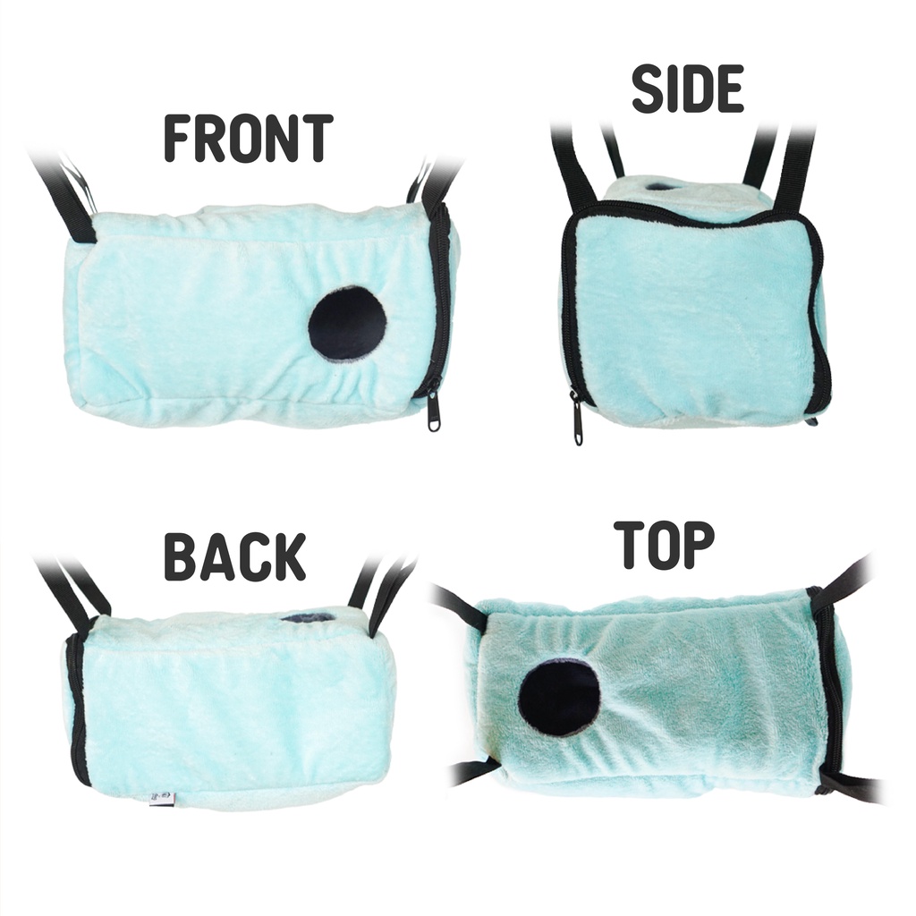 ADEWAP GLIDER Sleeping Pouch Tabung Coin Big Size Tempat Tidur Sugar Glider - 3