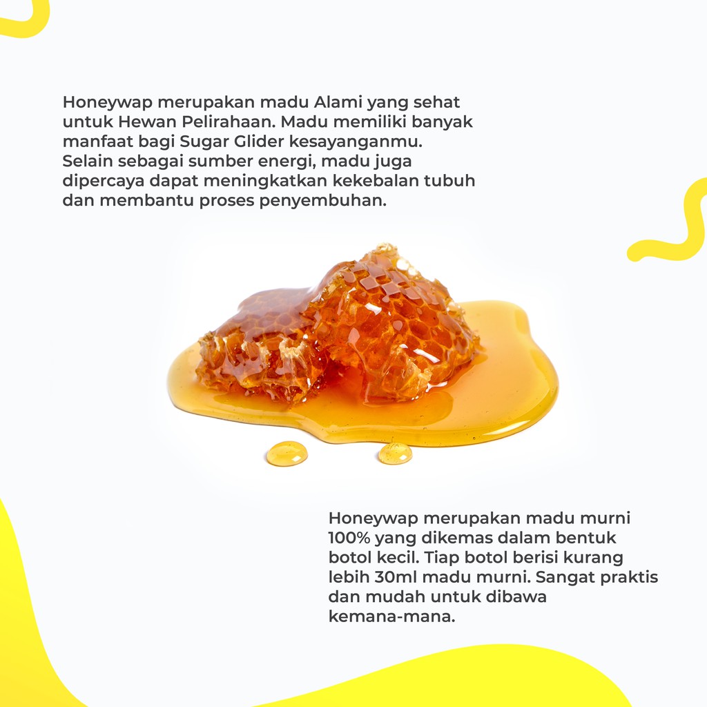 ADEWAP GLIDER Honeywap Madu Murni Sugar Glider - 30ml - 2