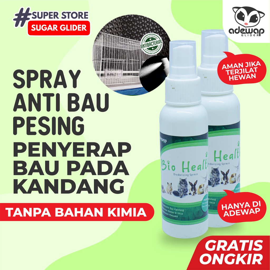 ADEWAP GLIDER Bio Health Spray Disinfectan Kandang Sugar Glider