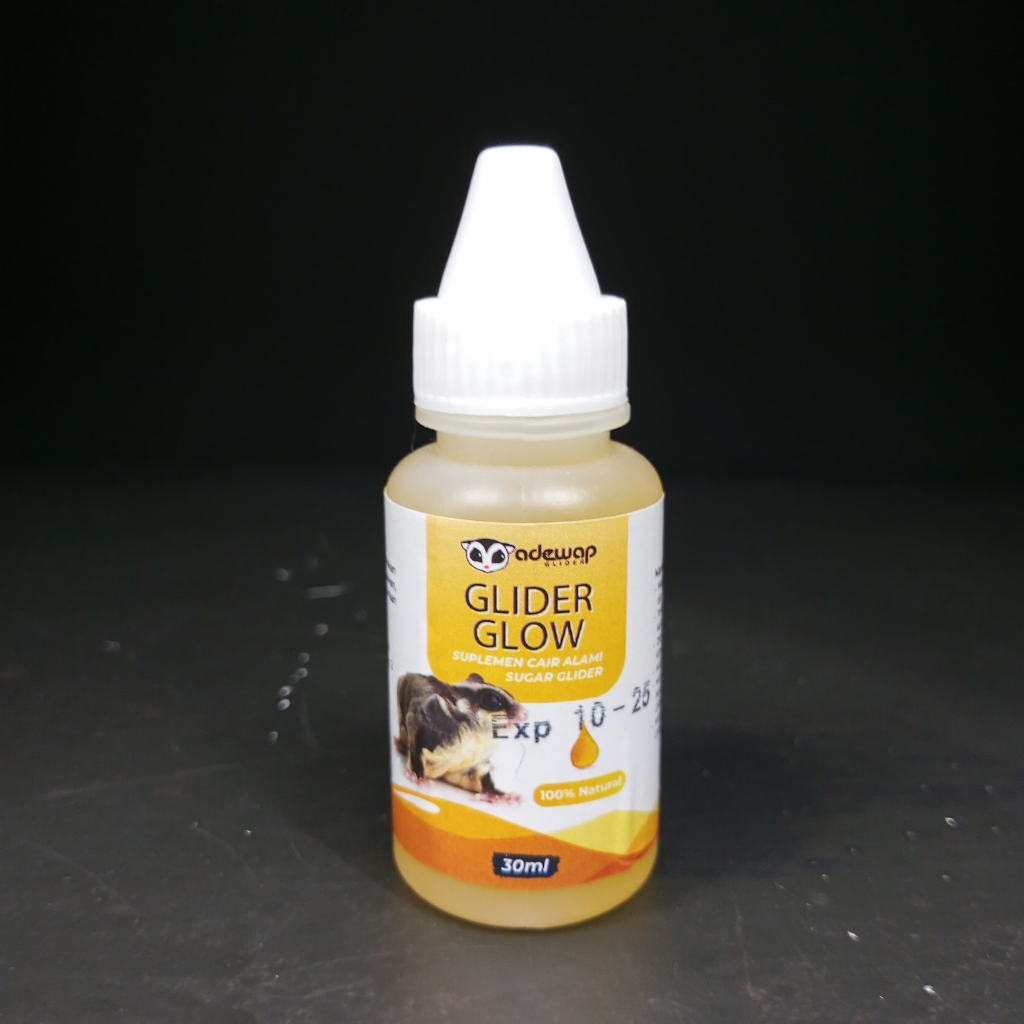 ADEWAP GLIDER Glow Suplement Perawatan Bulu Sugar Glider - 30ML - 4