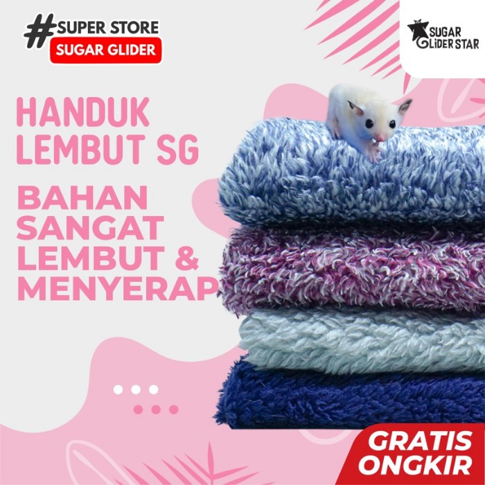 ADEWAP GLIDER Kanebo Handuk Hewan Grooming Towel - 5
