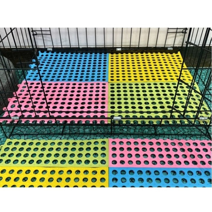 ADEWAP GLIDER Alas Kandang Karet Interlock Bongkar Pasang Sugar Glider - 4